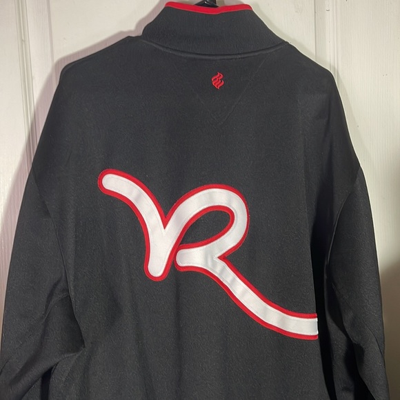 Vintage Rocawear Bomber Track Jacket Jay-Z NYC Rocawear ad campaign size XL - Picture 11 of 12